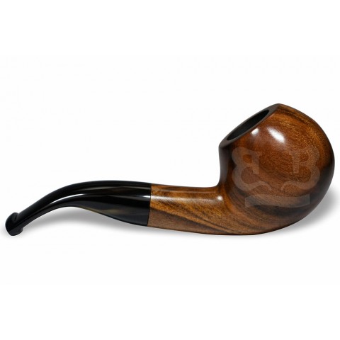 Cachimbo Montana Curvo Encerado (Aceita Filtro 9mm) Piteira Chifre